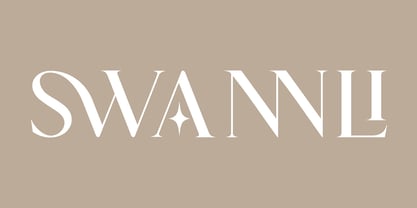 Swannli Font Poster 1