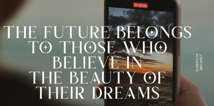 Swannli Font Poster 2