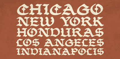 Bandosa Font Poster 8