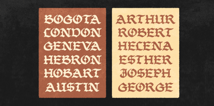 Bandosa Font Poster 4