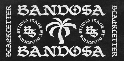 Bandosa Font Poster 1