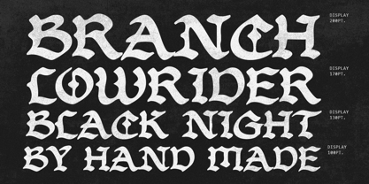 Bandosa Font Poster 7