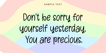 NmOriginalCute Font Poster 4