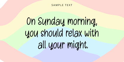 NmOriginalCute Font Poster 3