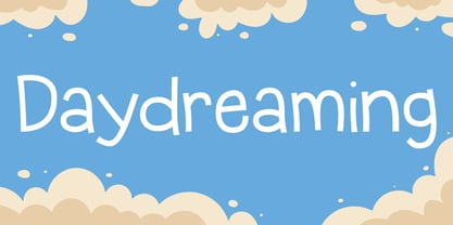 Blue Talk Font Poster 7