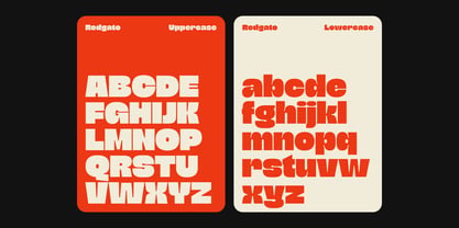Redgato Font Poster 9