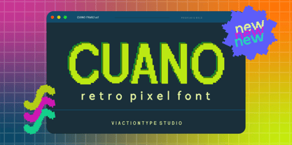 Cuano Font Poster 1