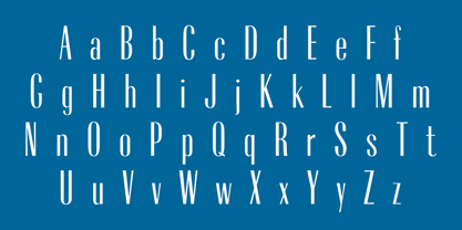 Radiant Extra Condensed CT Font Poster 7
