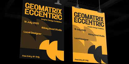 Thegora Font Poster 5