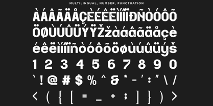 Thegora Font Poster 13