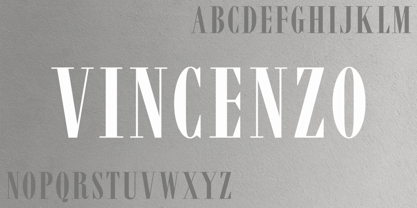 Vincenzo Font Poster 9