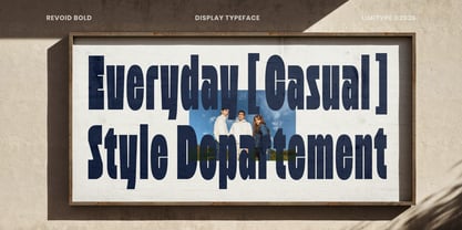 Revoid Font Poster 5