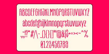 Sbrougher Font Poster 7