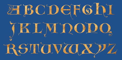 Goudy Lombardy Font Poster 1