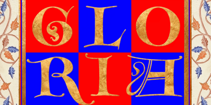 Goudy Lombardy Font Poster 6
