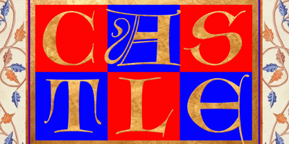 Goudy Lombardy Font Poster 3