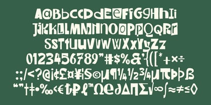 ST Wooble Ransom Font Poster 2
