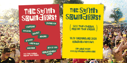 ST Wooble Ransom Font Poster 9