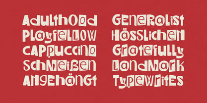 ST Wooble Ransom Font Poster 10