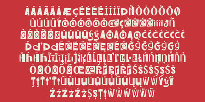 ST Wooble Ransom Font Poster 11