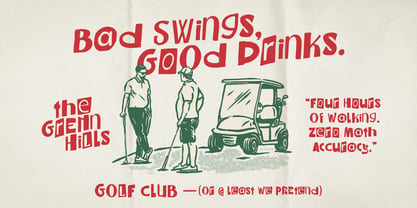 ST Wooble Ransom Font Poster 8