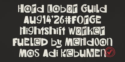 ST Wooble Ransom Font Poster 5