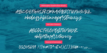Philosophia Font Poster 8