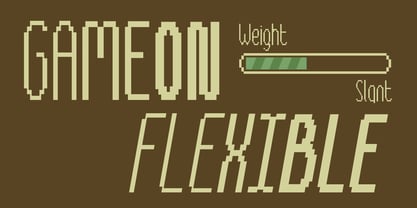 Tally Pixel Font Poster 4