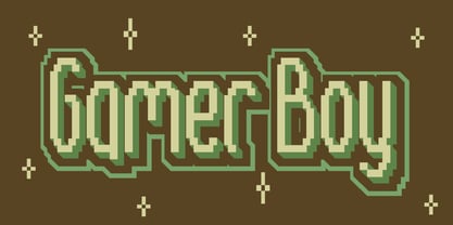 Tally Pixel Font Poster 5