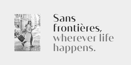 Mondique Font Poster 3