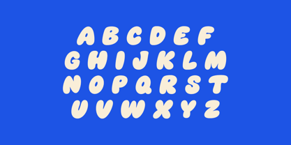 Zumpy Font Poster 2