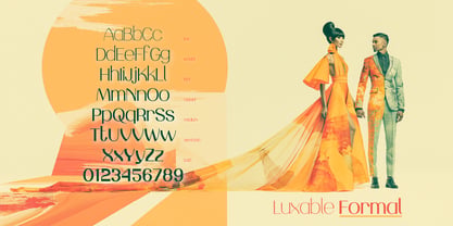 Luxable Font Poster 3