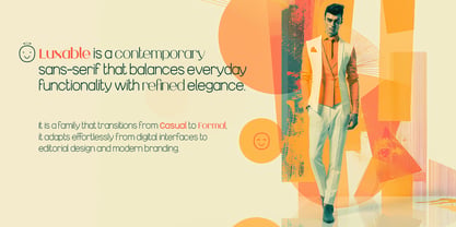Luxable Font Poster 2