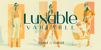 Luxable Font Poster 1