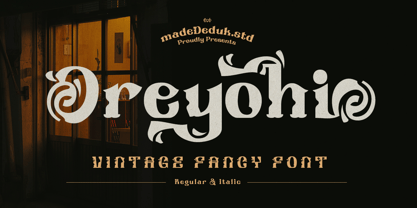 Oreyohi Font Poster 1
