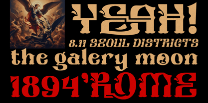 Oreyohi Font Poster 5