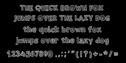 Sale Inline Font Poster 5