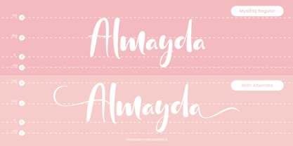 Mysthiq Font Poster 5