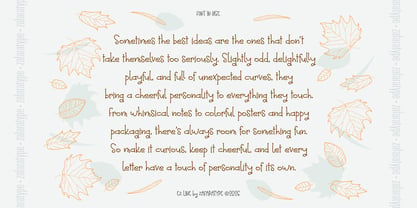 EZ Humpkin Font Poster 6