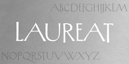 Laureat Font Poster 1