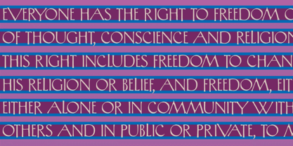 Laureat Font Poster 6