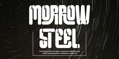 Enormous Progress Font Poster 5