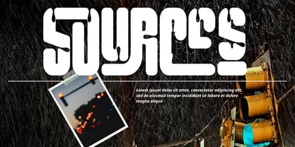 Enormous Progress Font Poster 2