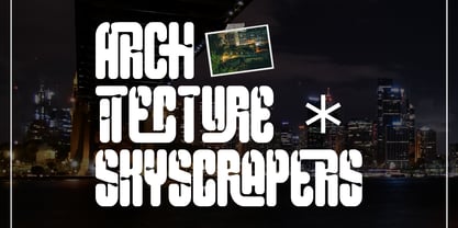 Enormous Progress Font Poster 6
