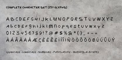 Masih Basah Font Poster 3