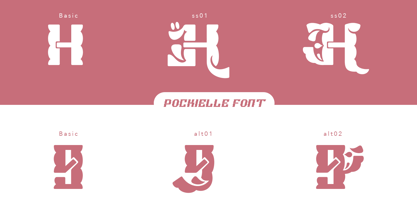 Pockielle Font Poster 5