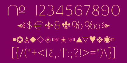 Jensen Arabique Font Poster 4