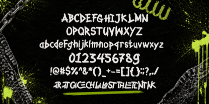 Chastel Compank Font Poster 9