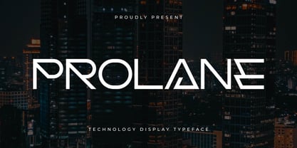 Prolane Font Poster 1