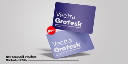 DTF Vectra Neue Font Poster 6